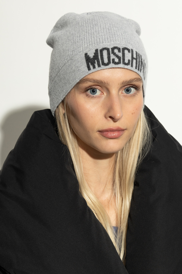 Moschino gorro con logo