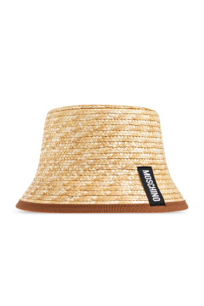 Sombrero de paja con parche con logo