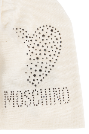 Moschino Wool hat with shimmering sequins