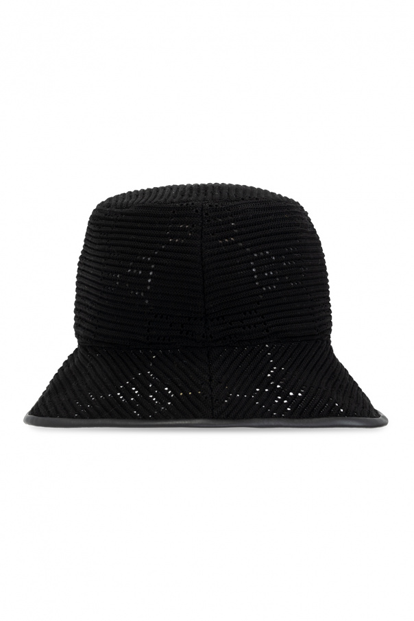 Gucci woven hat oseree hat gold