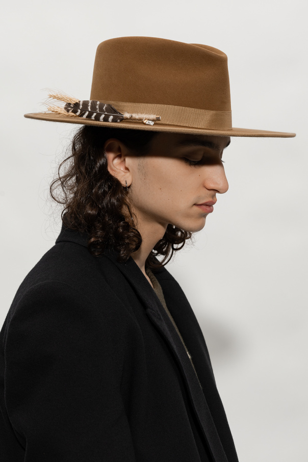 Nick Fouquet ‘Disfarmer’ fedora Bulls hat