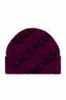 Balenciaga Wool beanie with logo