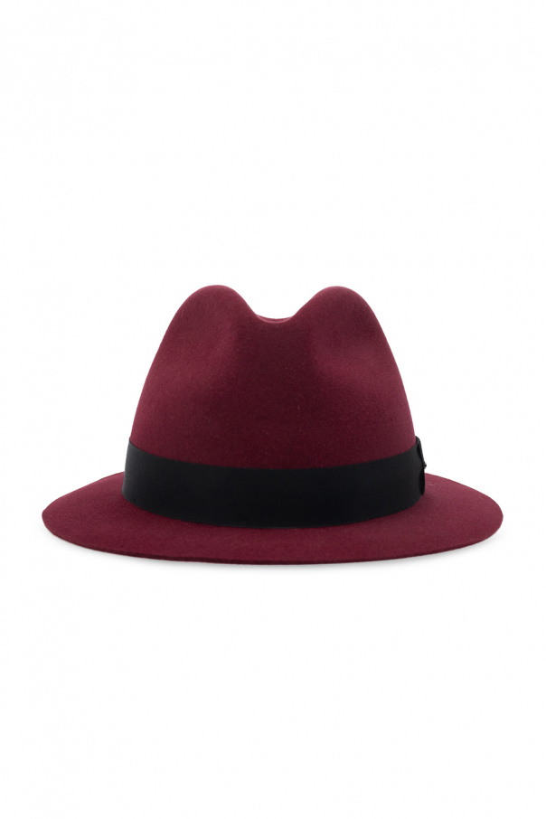 Saint Laurent Felt Keepall hat