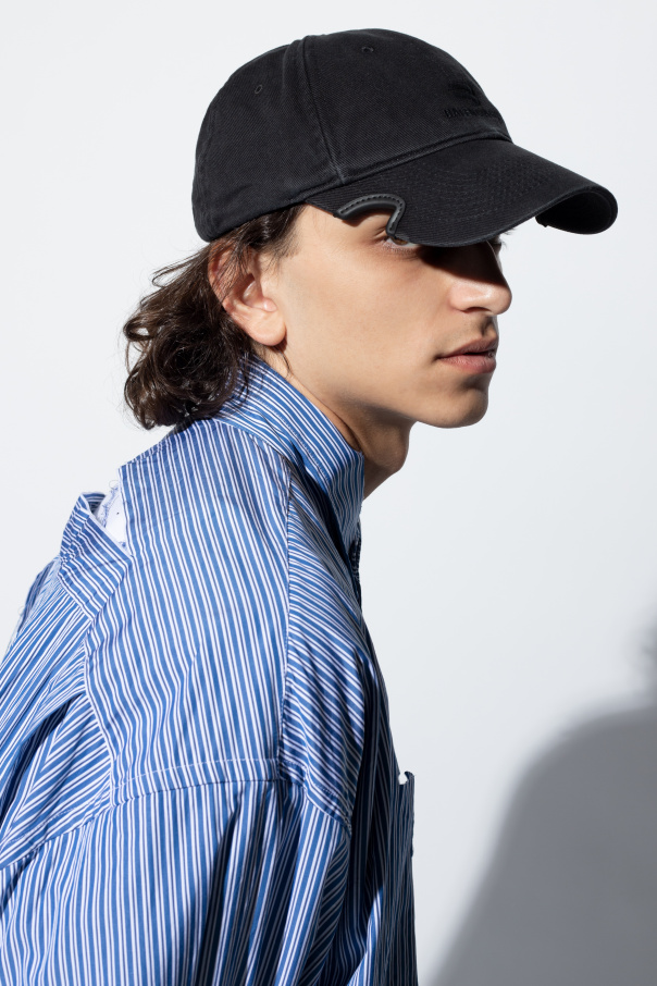 Balenciaga Manokhi military-style cap Rot