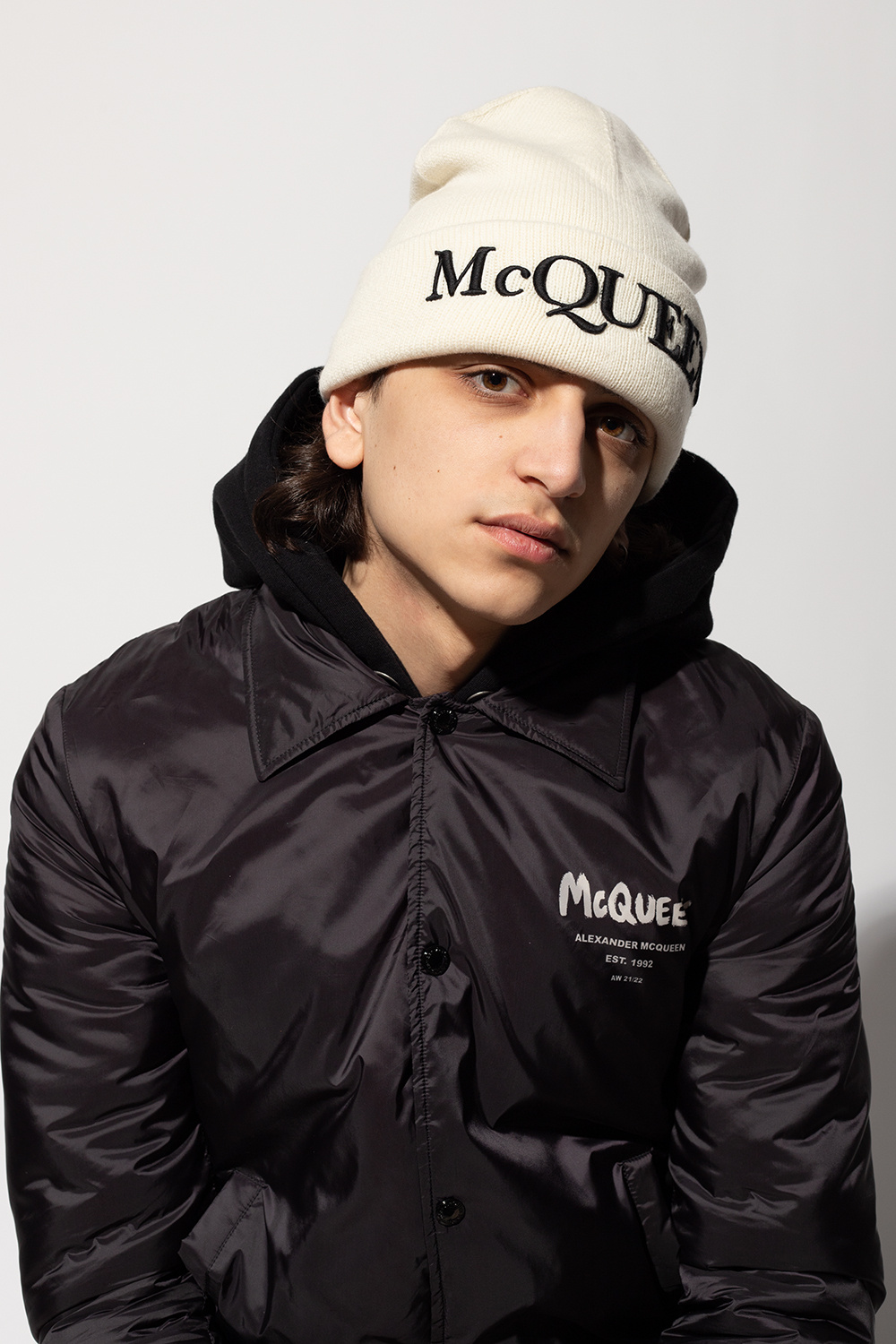 alexander mcqueen beanie