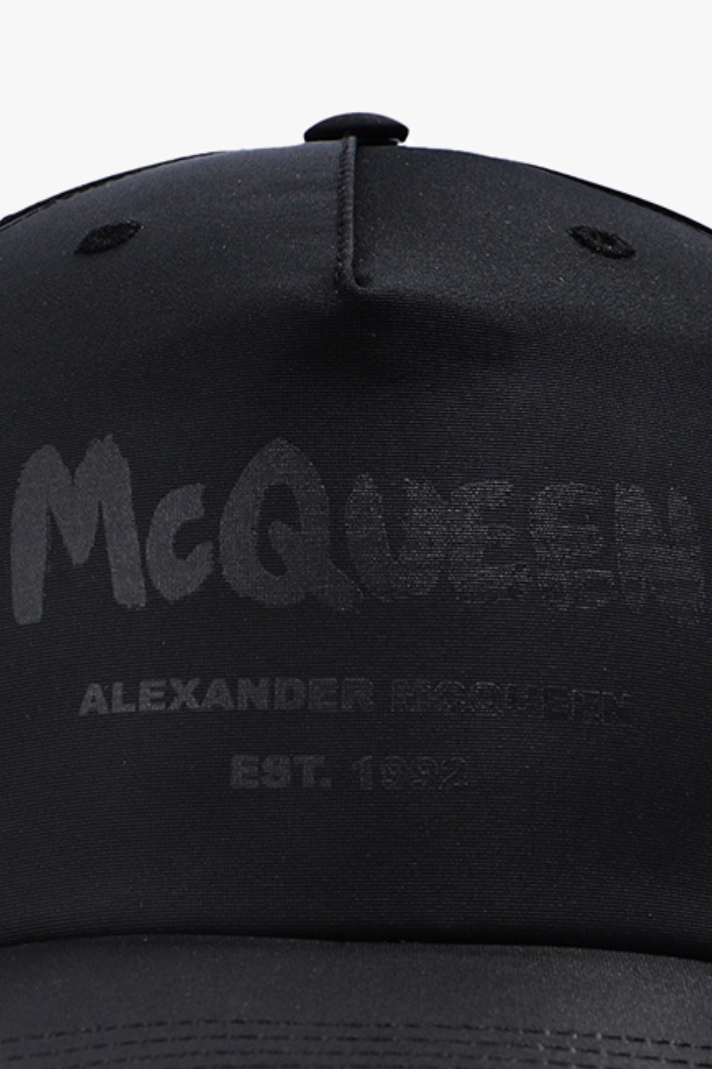 Alexander McQueen Alexander McQueen logo-print T-shirt Bianco