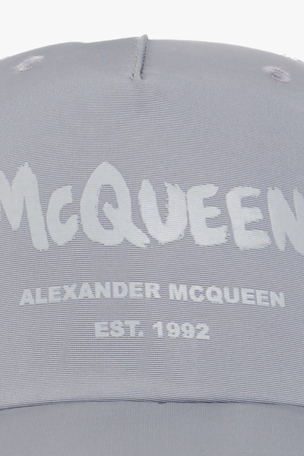 Alexander McQueen Alexander McQueen Men's Military Boot in Black