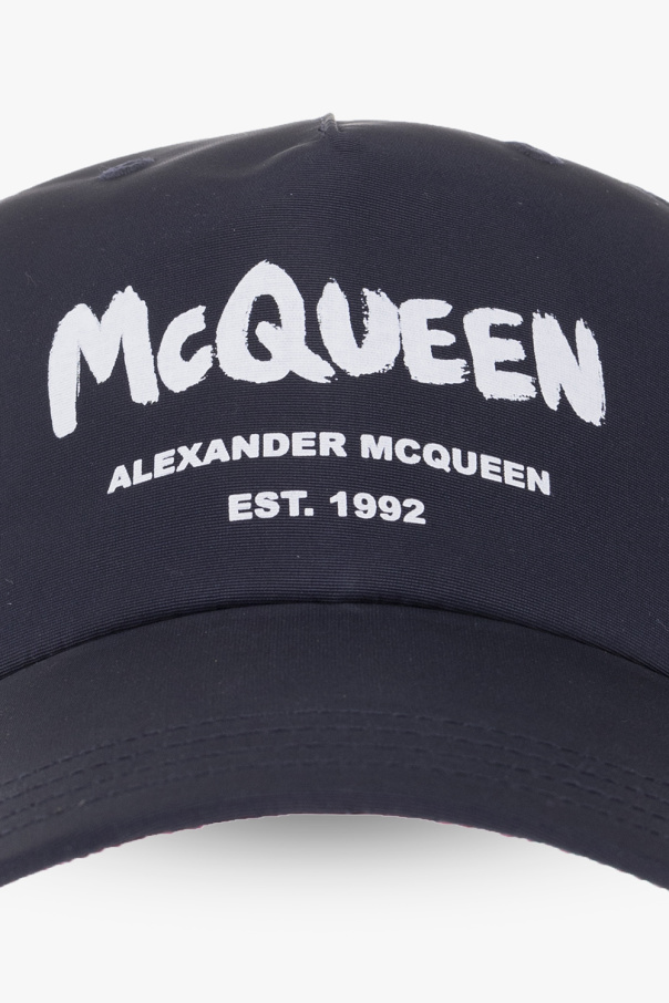Alexander McQueen Czapka z daszkiem z logo