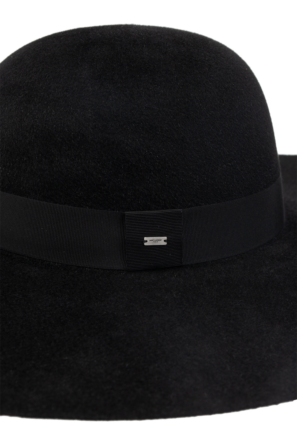 Saint Laurent Asymmetrical Back hat