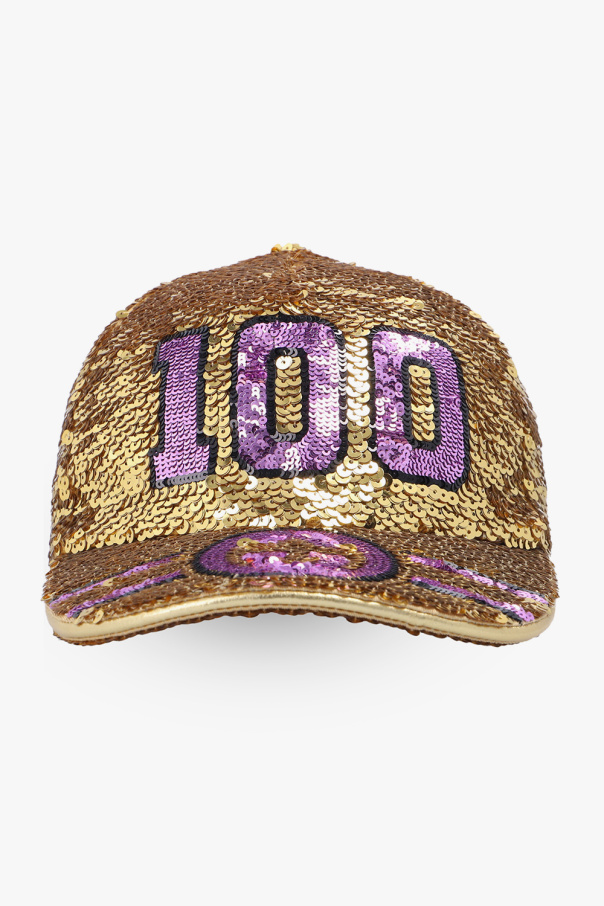 Gucci Sequinned baseball cap