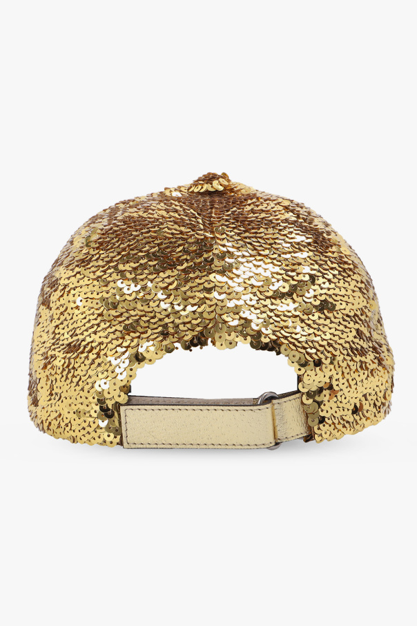 Gucci Sequinned baseball cap