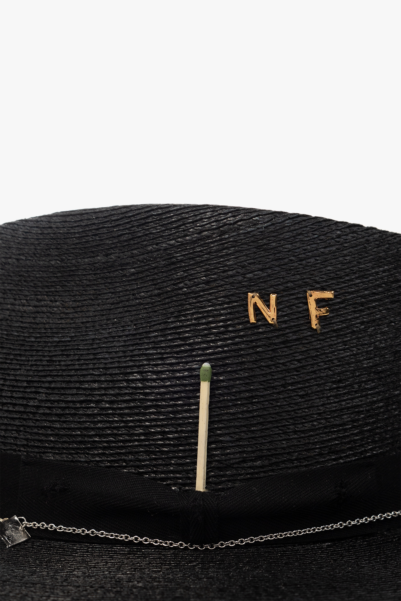 Nick Fouquet ‘679’ straw Eyewear hat