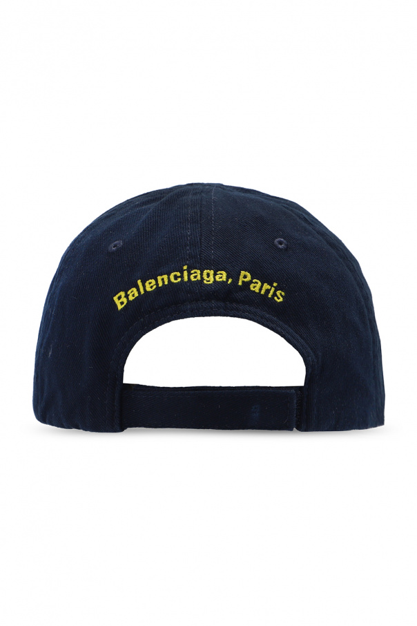 Balenciaga Baseball cap with vintage-effect
