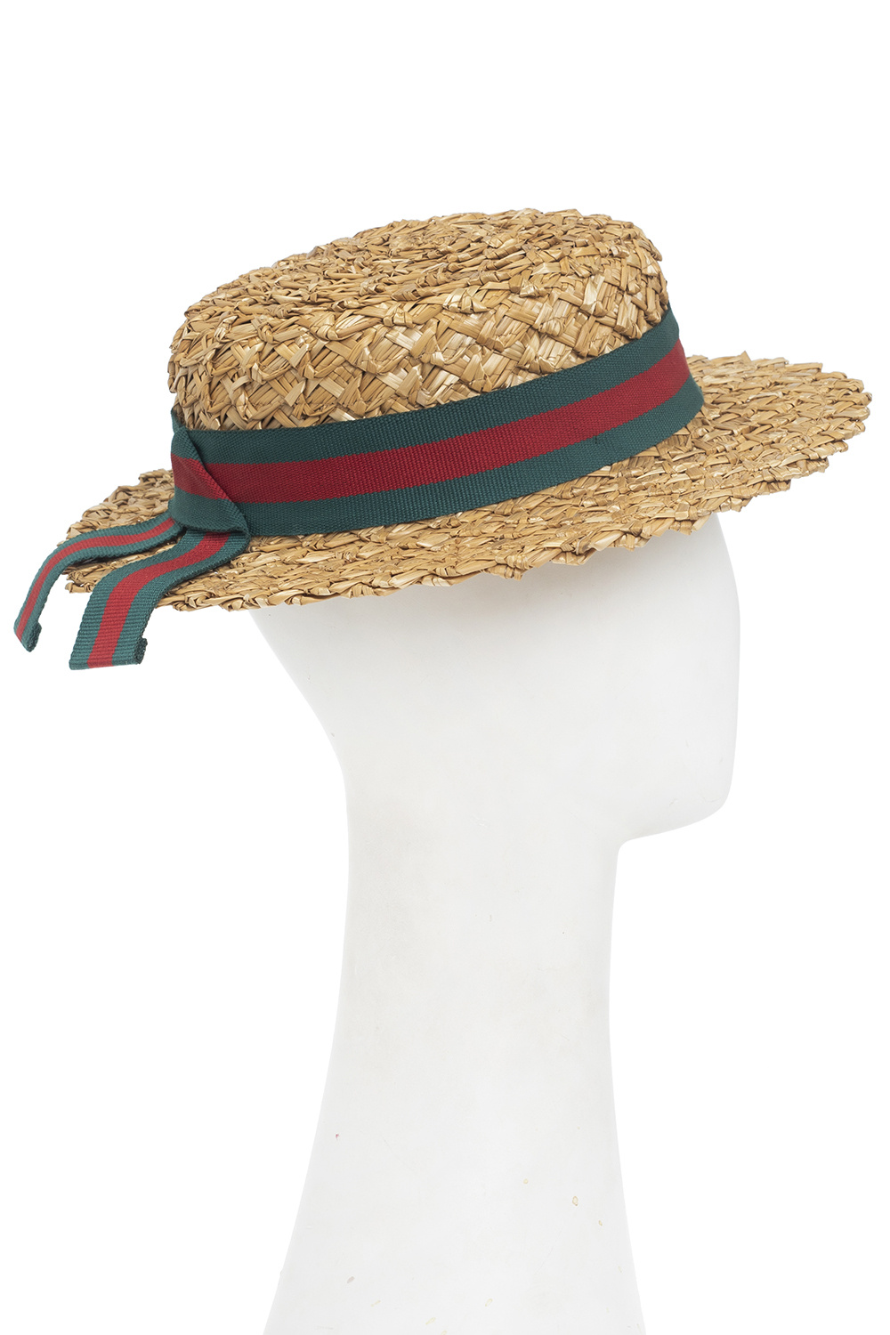 Gucci Kids beanie hat with Web motif