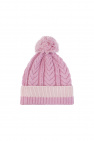 Alexander McQueen Wool beanie with pom-pom