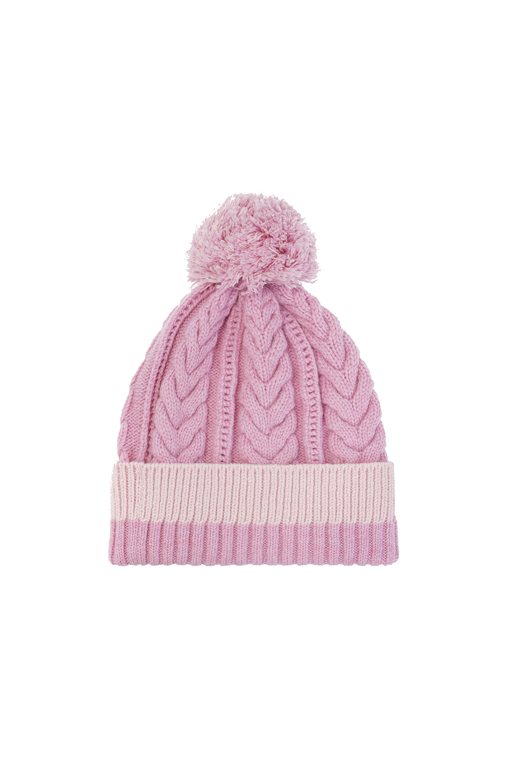 Alexander McQueen Wool beanie with pom-pom