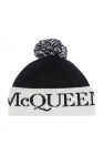 Alexander McQueen Wool beanie with pom-pom