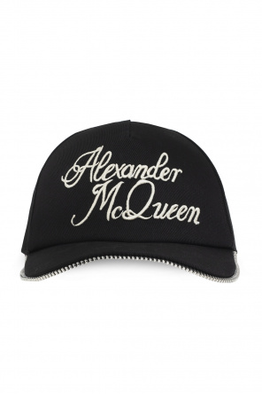 Alexander McQueen Gunmetal Leather Top Piercing