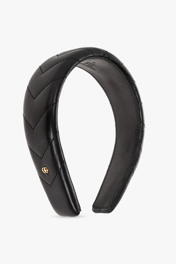 gucci TIGER Leather headband