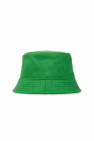 Bottega Veneta GREEN Intreccio bucket hat