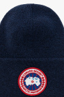 Canada Goose NAVY BLUE Beanie with logo