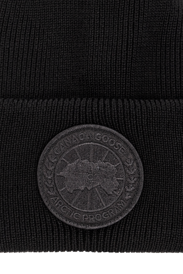 Canada Goose Wool beanie with logo