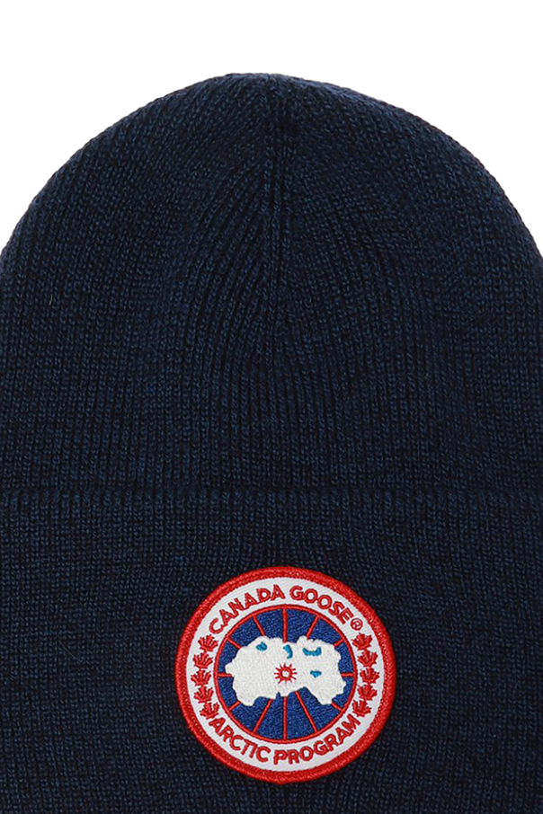 Canada Goose Wool hat with logo