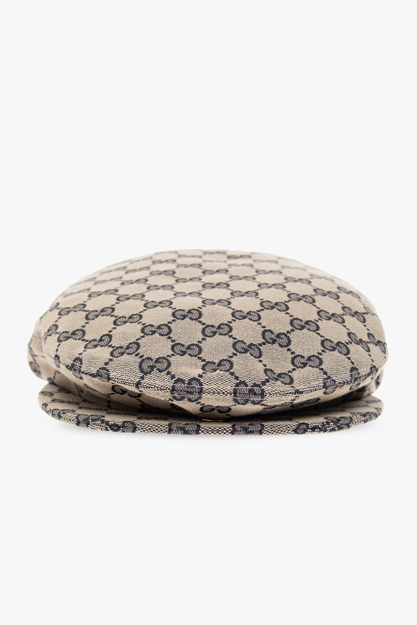 Gucci Monogrammed flat cap