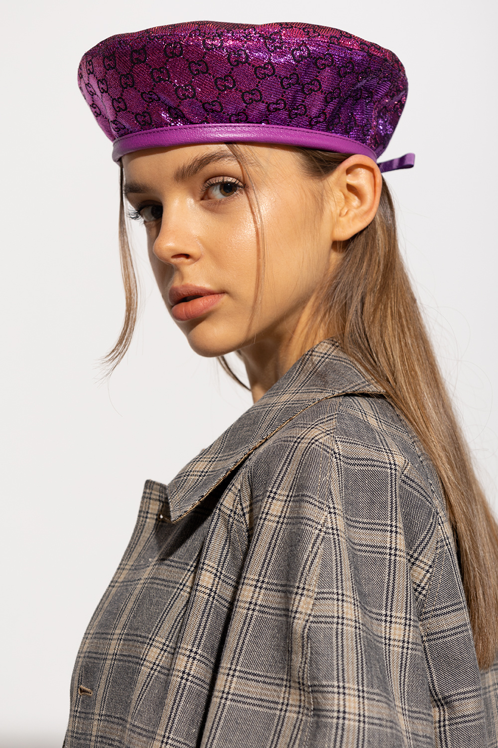 Gucci Add some Scandi luxury to your lay-low days with this pink cap from