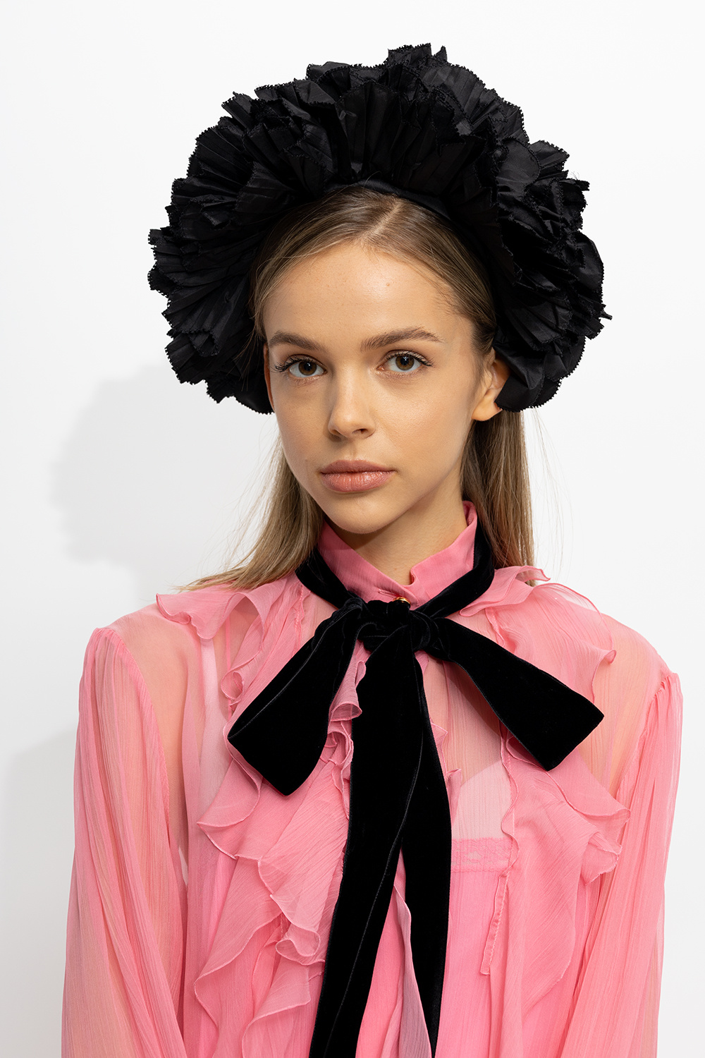 gucci hat Ruffled headband