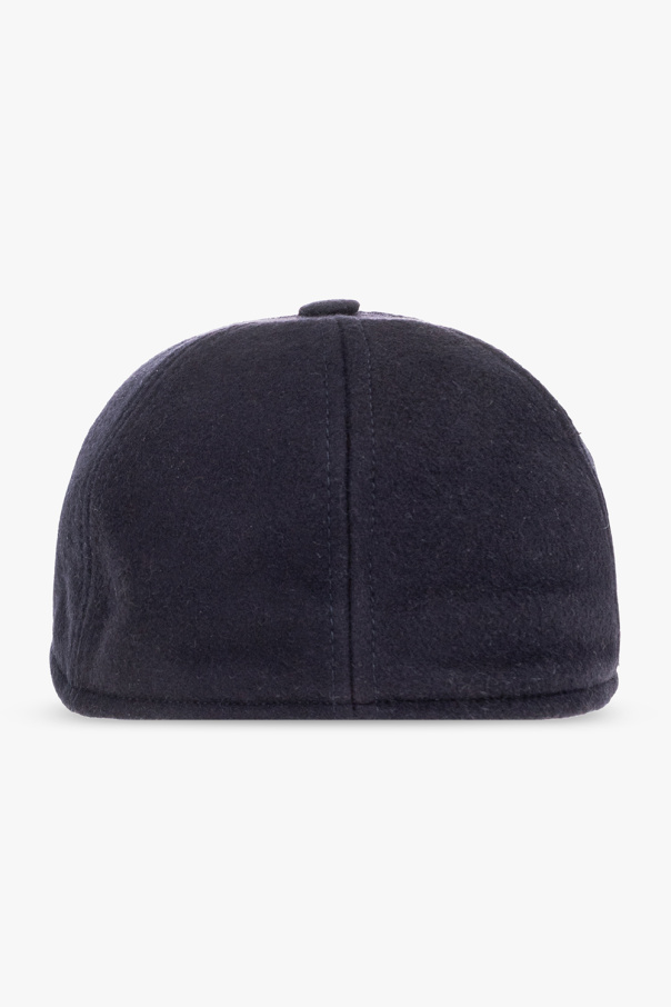 Lanvin Embroidered Moire Bell Hat