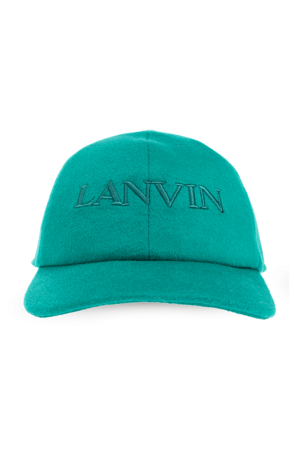 Lanvin Enfant logo-embroidered baseball cap - Blue
