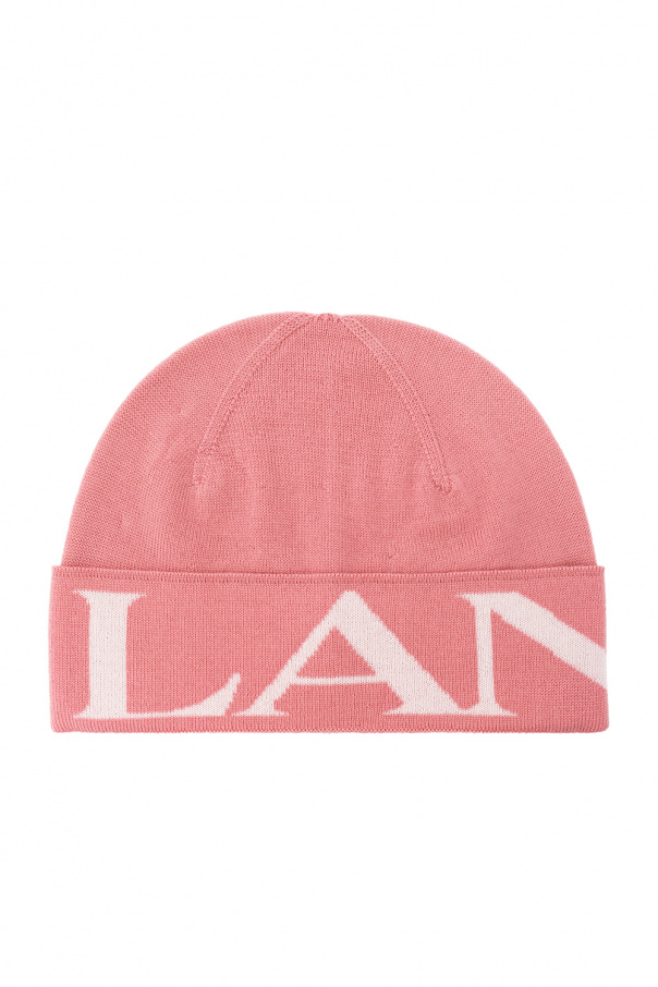 Lanvin Beanie with logo