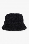 intarsia-knit tassel-detail hat