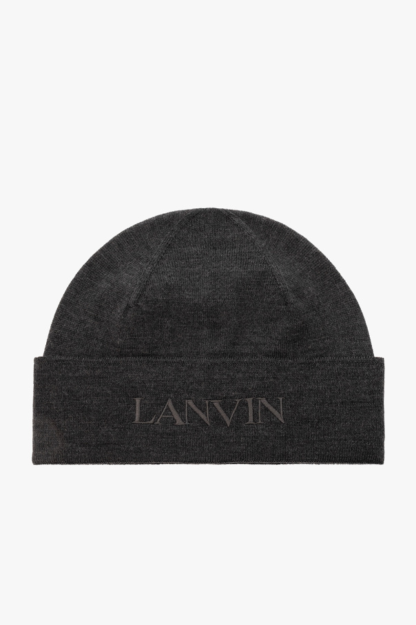 Lanvin Beanie with logo