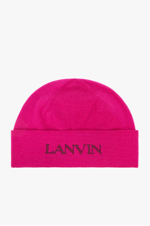 Beanie with logo od Lanvin