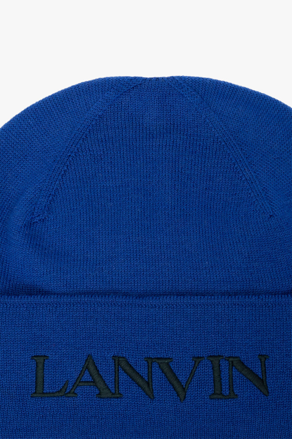 Lanvin Beanie with logo