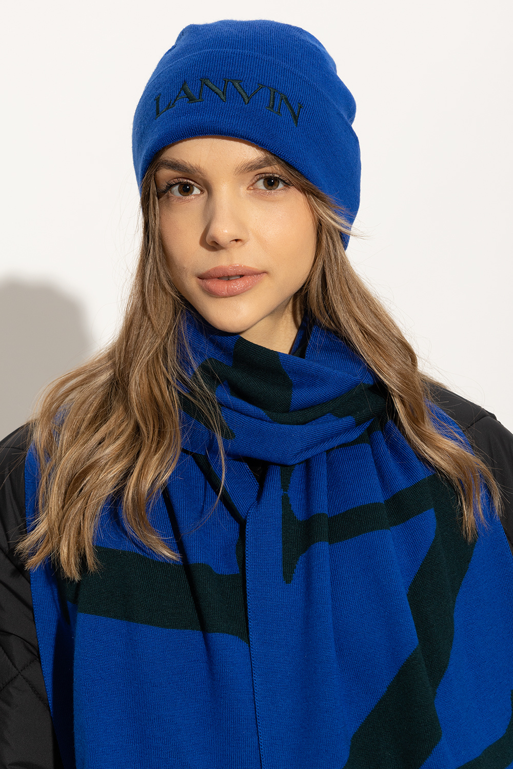 Lanvin Beanie with logo