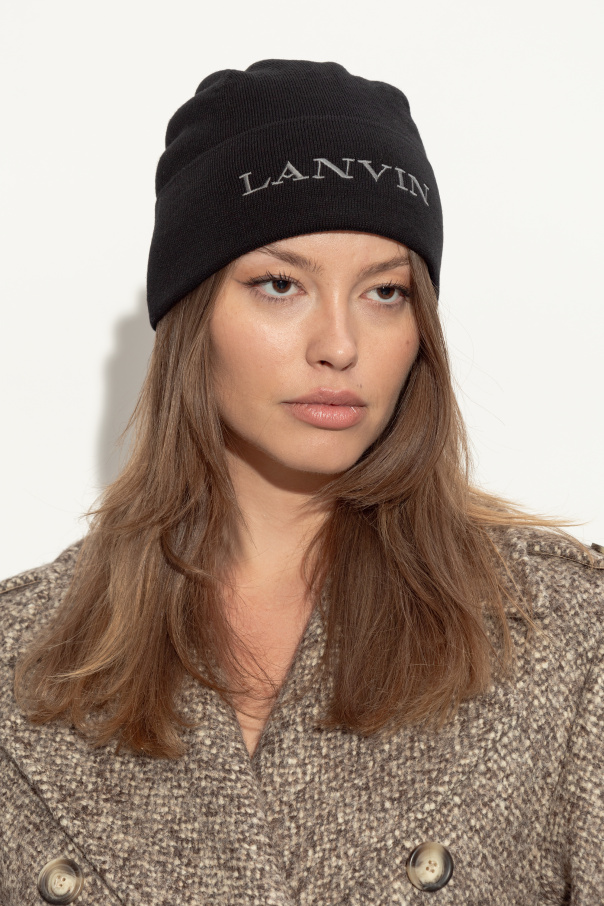 Lanvin Cap with embroidered logo