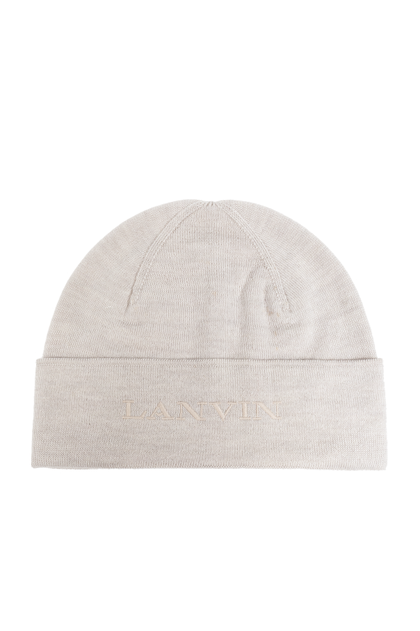 Lanvin Cap with embroidered logo