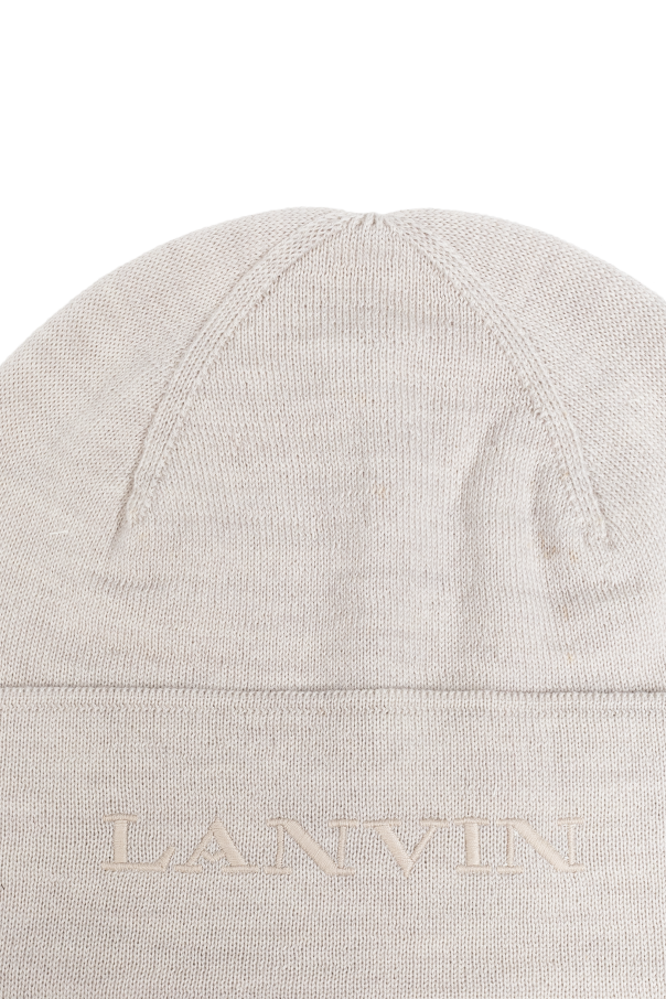 Lanvin Cap with embroidered logo