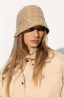 Lanvin beige Bucket hat with a logo