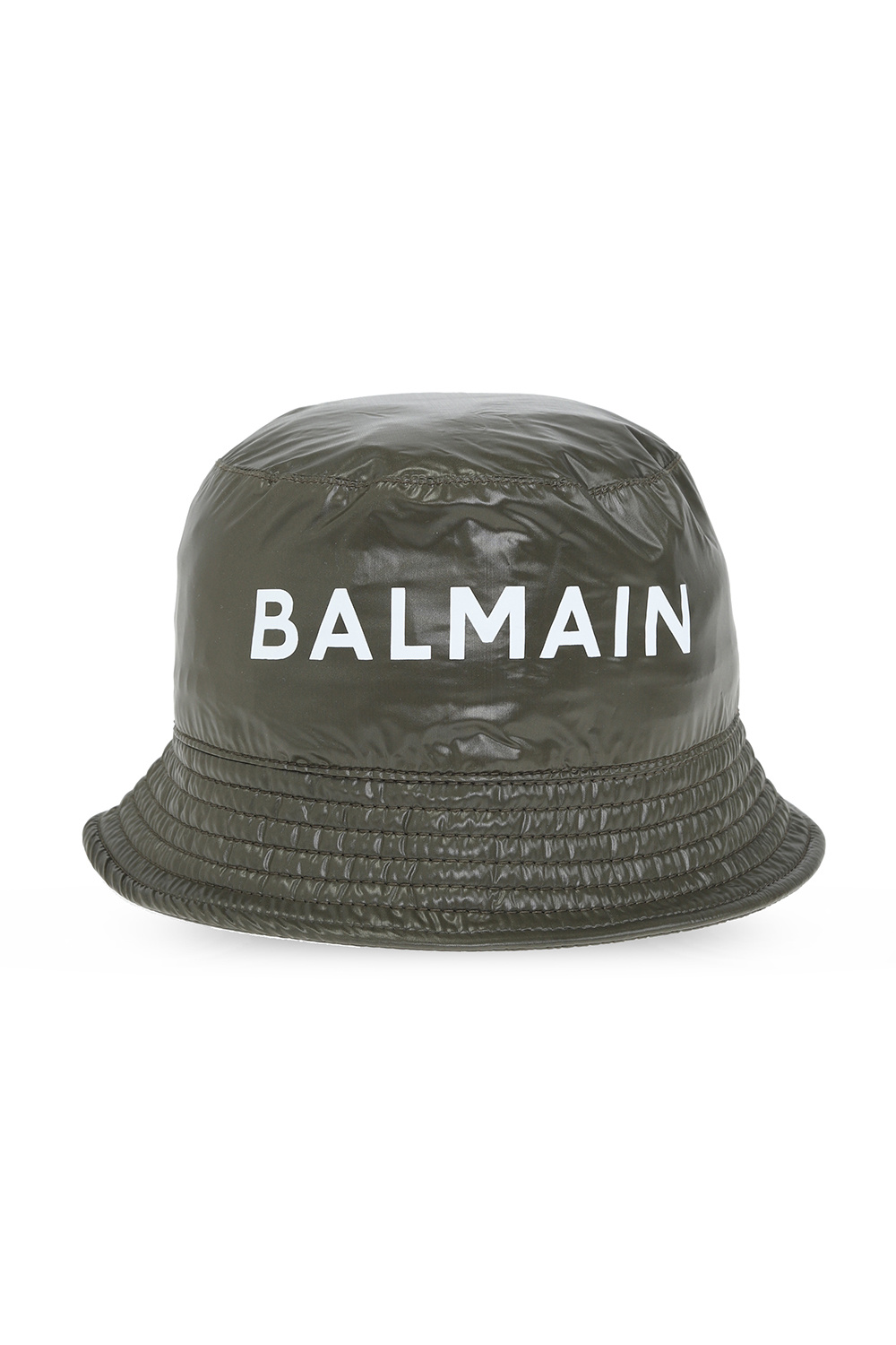Balmain Kids Bucket hat Canvas with logo