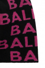 balmain sleeveless Kids Beanie with logo