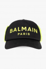 Balmain Kids Baseball cap with earflaps