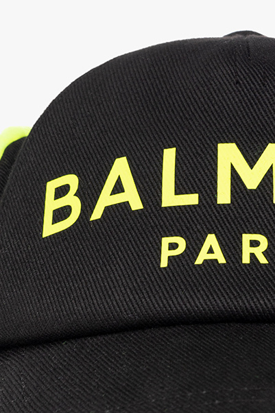 Balmain Kids Balmain motif-print long-sleeve jacket
