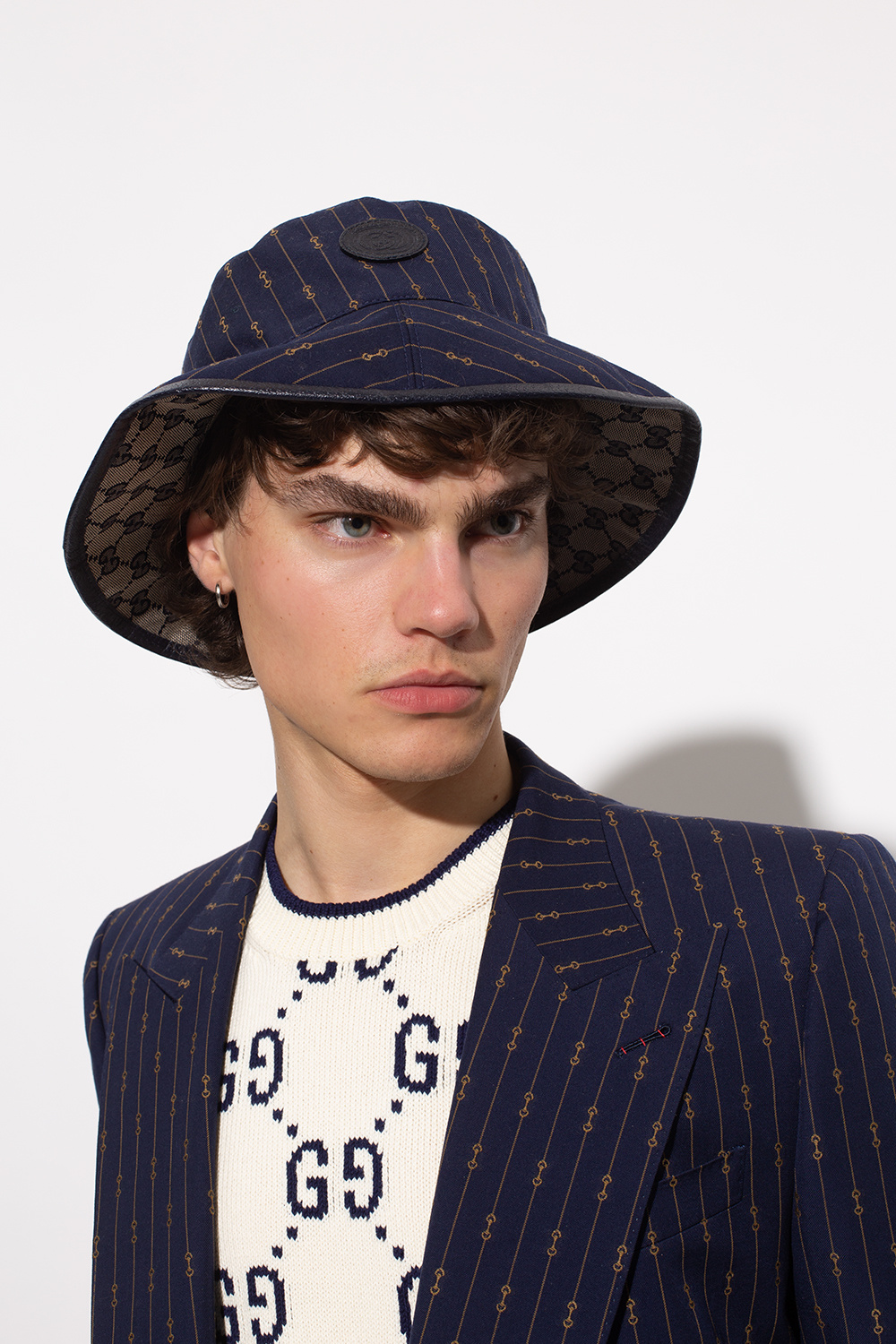 Louis Vuitton Monogram Jacquard Denim Bucket Hat - Vitkac shop online