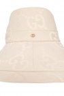 Gucci cream Monogrammed hat
