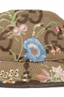 Gucci beige Bucket hat with floral motif