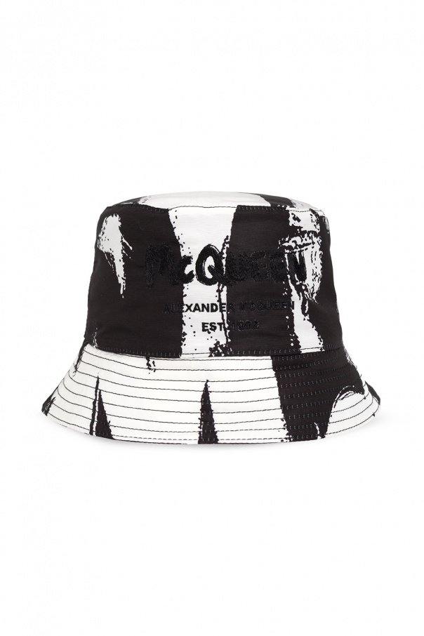 Alexander McQueen Patterned bucket hat